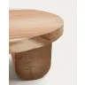 Mosi Журнальный столик из массива мунгура Ø 90 x 60 см