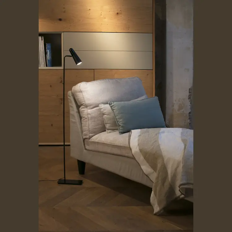 Торшер Lao черный