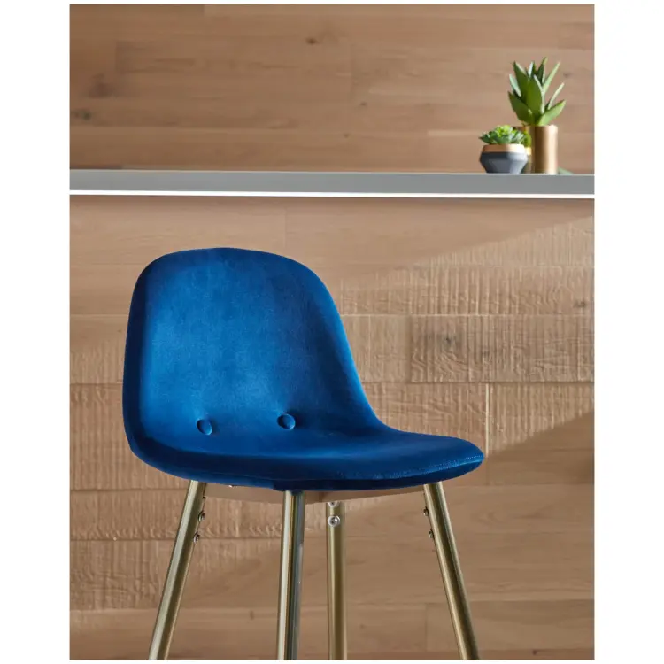 Барный стул Nilson темно-синий