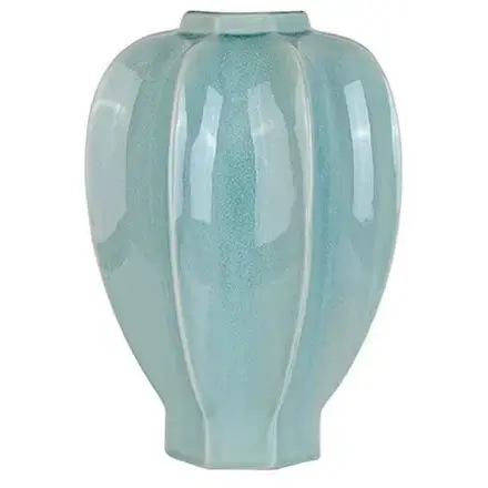 Ваза Glazed blue vase