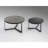 Naira Набор из 2-х приставных столиков серого цвета из меламина
