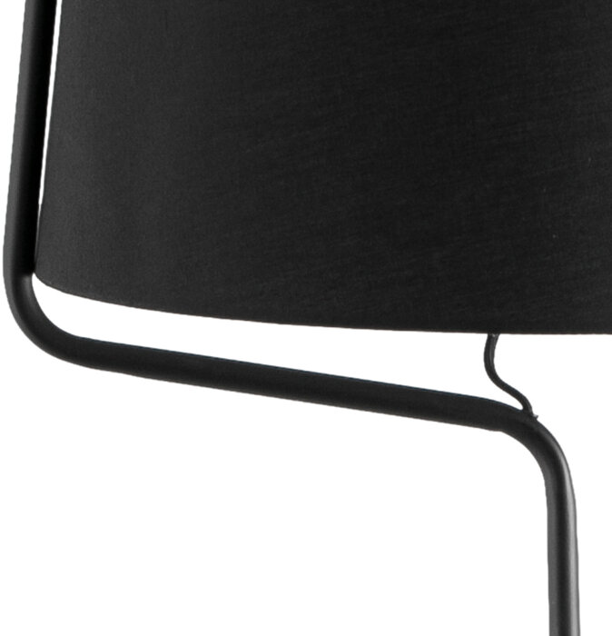 Черный торшер Berni