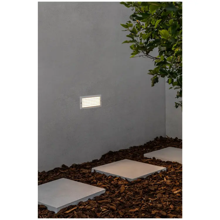 Встраиваемый светильник уличный Stripe 2L белый