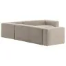 Угловой 5 местный диван Blok 320 x 290 cm бежевый
