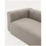 Угловой 5 местный диван Blok 320 x 290 cm бежевый