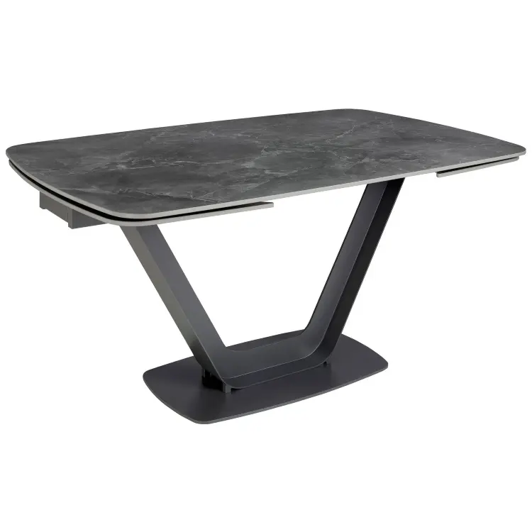 Раздвижной обеденый стол 1132/DT926 из мраморной керамики