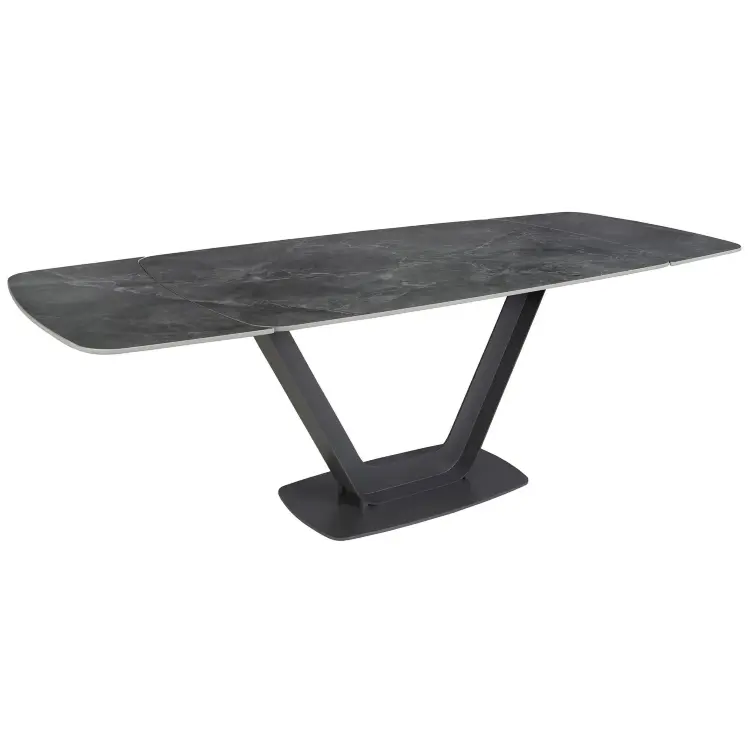 Раздвижной обеденый стол 1132/DT926 из мраморной керамики