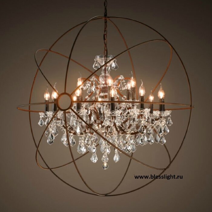 Люстра Foucault's orb crystal 5014–D15