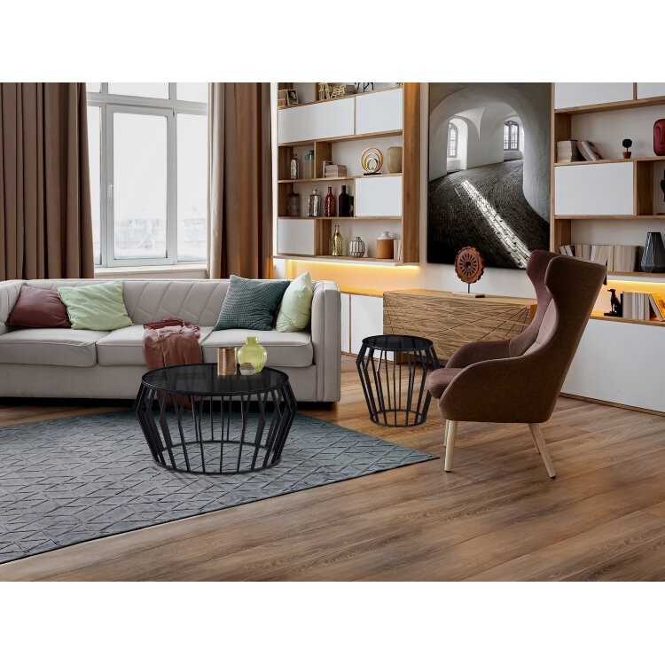 Приставной столик Ciros черный матовый