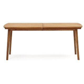 Thianna Раскладной уличный стол из массива акации 180 (240) x 90 см