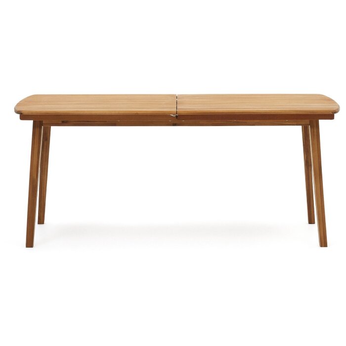 Thianna Раскладной уличный стол из массива акации 180 (240) x 90 см