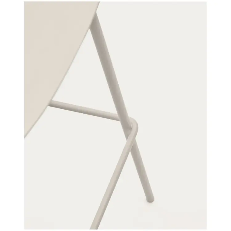 Барный стул Altea бежевый со стальными ножками, 75 см