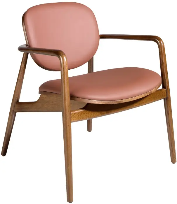 Обеденный стул 4118/LC19030 с обивкой из экокожи