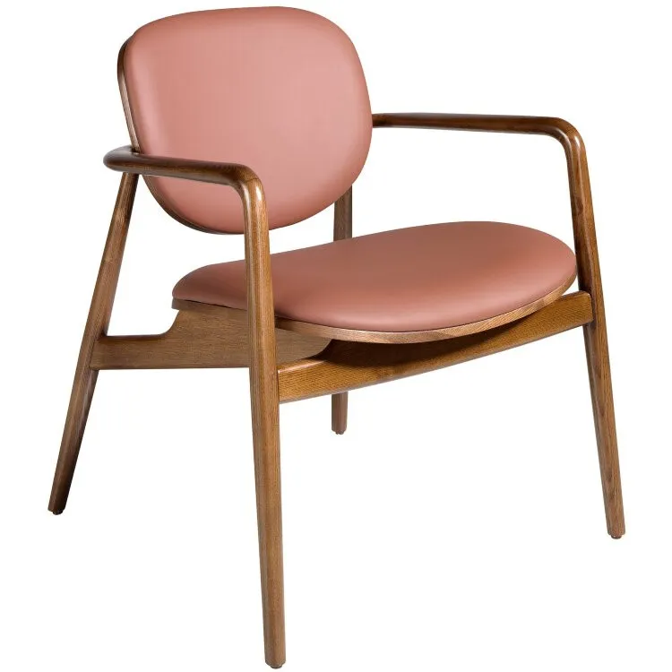 Обеденный стул 4118/LC19030 с обивкой из экокожи