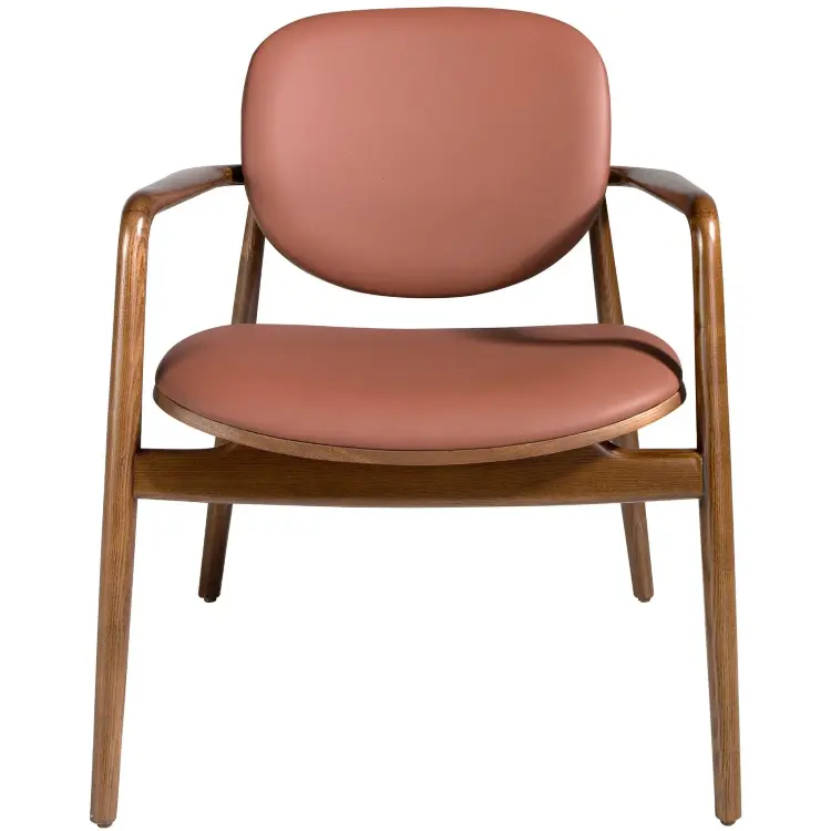 Обеденный стул 4118/LC19030 с обивкой из экокожи