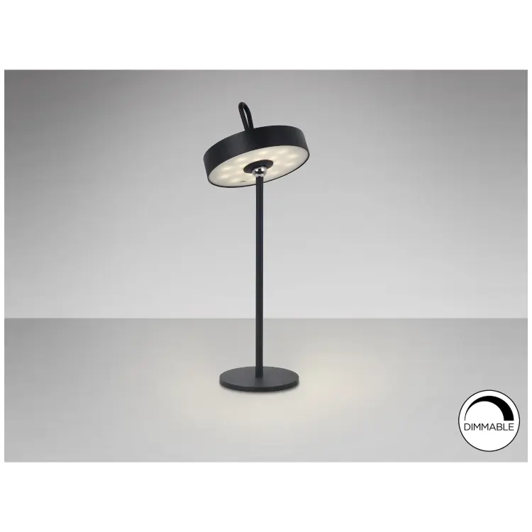 Gong Настольная лампа LED черная