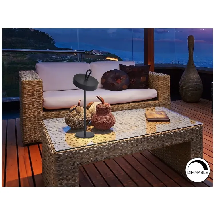 Gong Настольная лампа LED черная