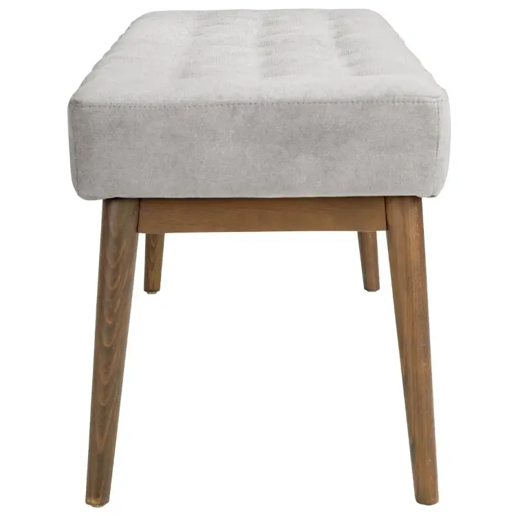 Банкетка 5107/WD1404 с обивкой из темно-серой ткани