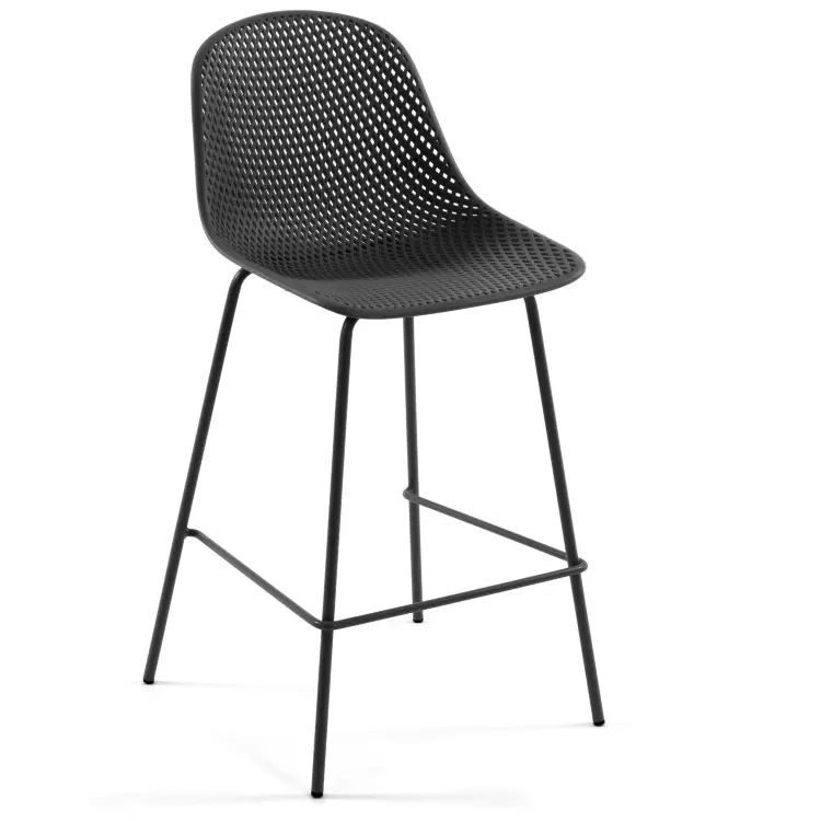 Барный стул Quinby серый