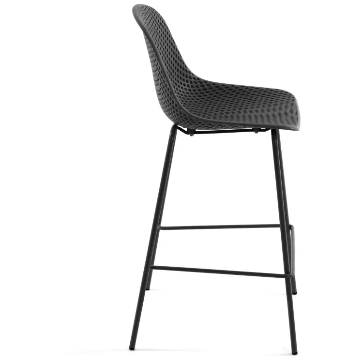 Барный стул Quinby серый