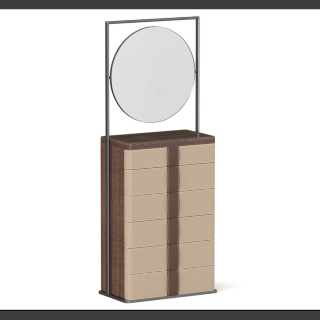 Комод с зеркалом Yang Chest of Drawers