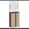 Комод с зеркалом Yang Chest of Drawers