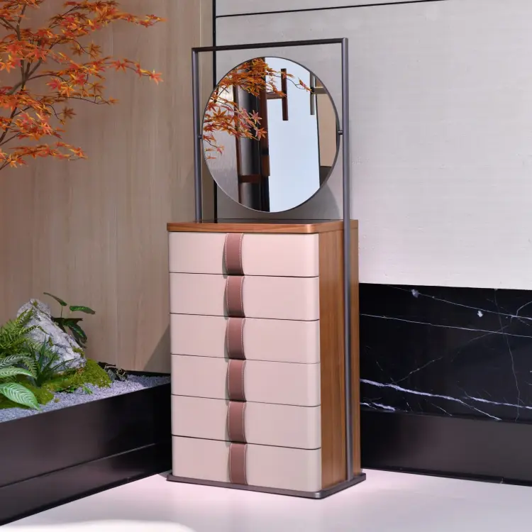 Комод с зеркалом Yang Chest of Drawers