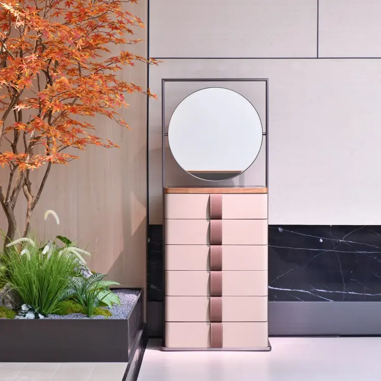 Комод с зеркалом Yang Chest of Drawers