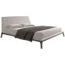 Кровать 7155/GC2223 из серой ткани