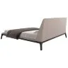 Кровать 7155/GC2223 из серой ткани