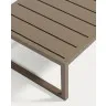 Comova Журнальный столик для улицы из зеленого алюминия 60 x 114 см