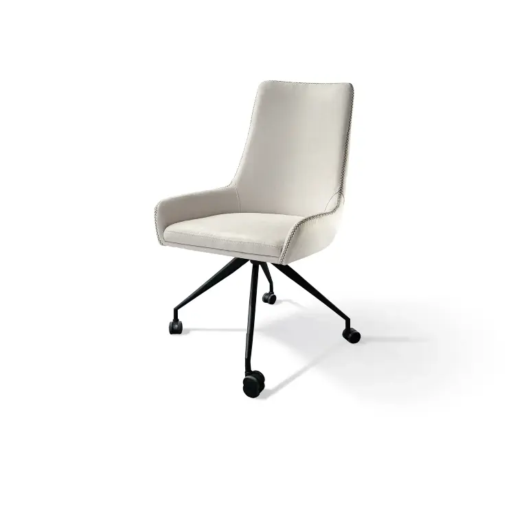 Стул на колесиках Diane белый