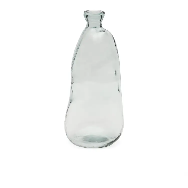 Brenna Ваза из 100 % переработанного прозрачного стекла 51 см