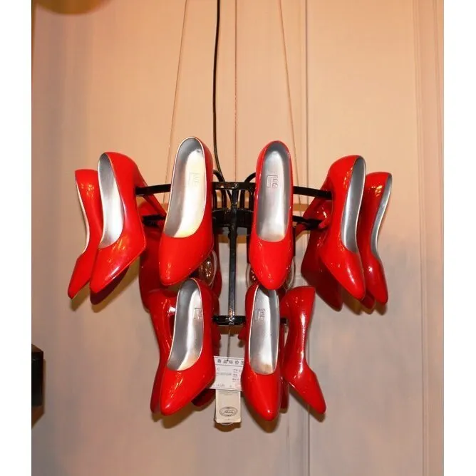 Люстра Tiffany SP7 Rosso