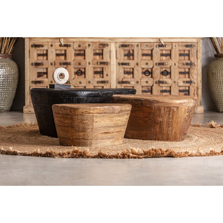 Журнальный столик LESTANS 90x72 черный