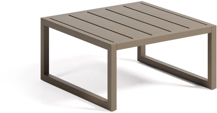 Comova Столик для улицы из зеленого алюминия 60 x 60 см