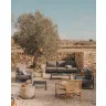 Comova Столик для улицы из зеленого алюминия 60 x 60 см