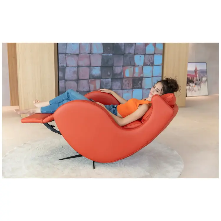 Кресло-реклайнер Lenny из экокожи