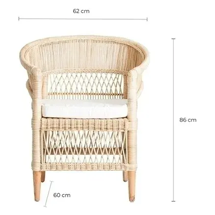 Кресло Elna натуральный цвет