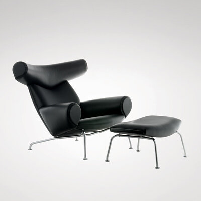 Кресло Ox с оттоманкой