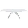 Раздвижной обеденный стол 1116/MC22183DT из керамики с мраморной отделкой