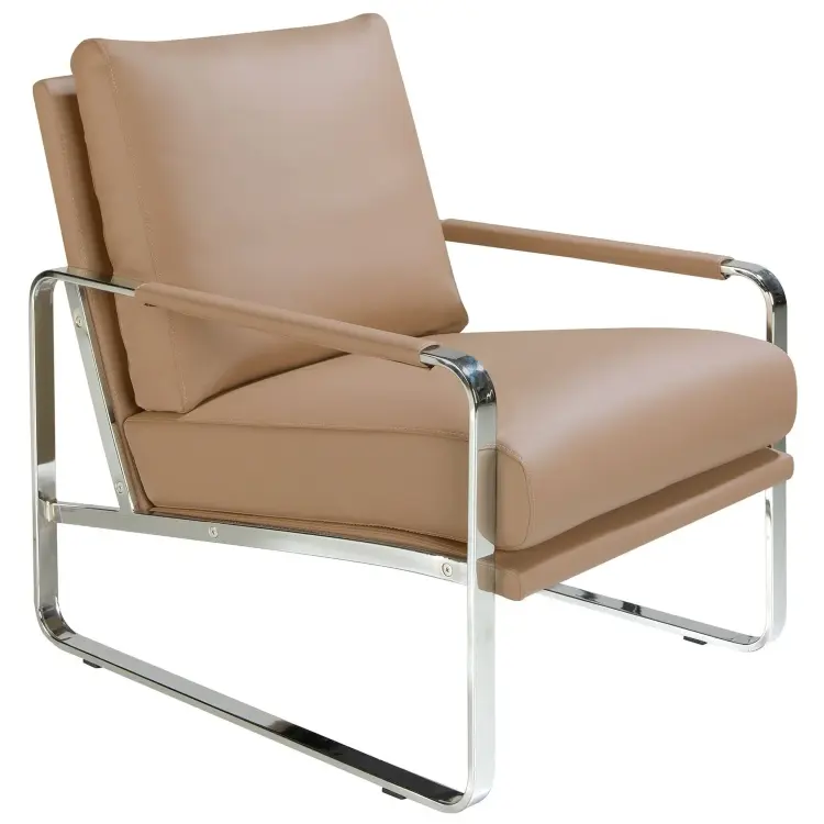 Кресло SF399/5046 из экокожи цвета норки