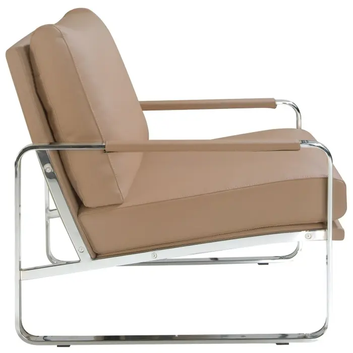 Кресло SF399/5046 из экокожи цвета норки