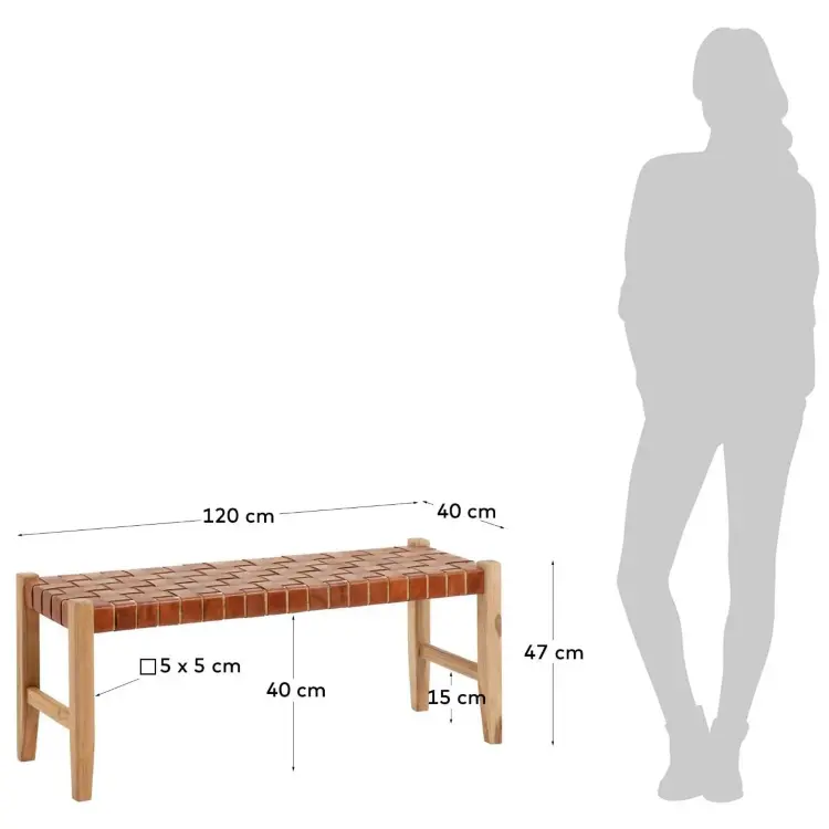 Банкетка Calixta 120 cm