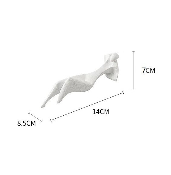 Статуэтка Lying person ornament