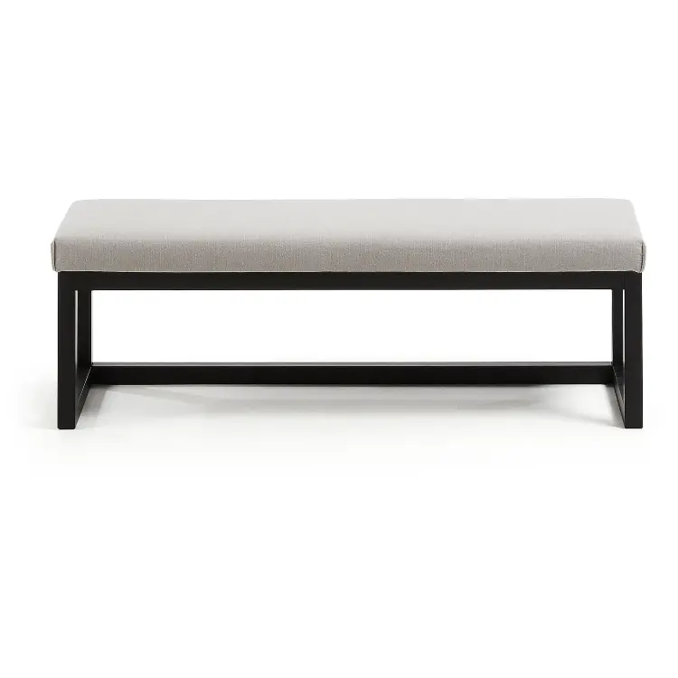 Банкетка Yola серая 128 см