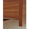 Vedrana Комод с 5 ящиками из орехового шпона со стальными ножками 60 x 114 см
