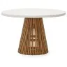 Alcaufar Круглый уличный стол из массива тикового дерева
