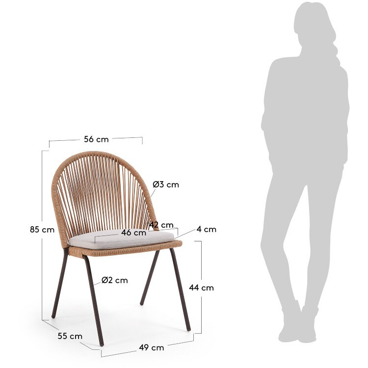 Стул Stad бежевый