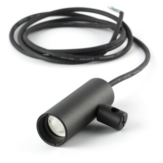 CLAP Прожектор уличный черный LED 6W 2700K 38°